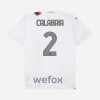 Camiseta Niño AC Milan Calabria 2 Segunda 2023-24